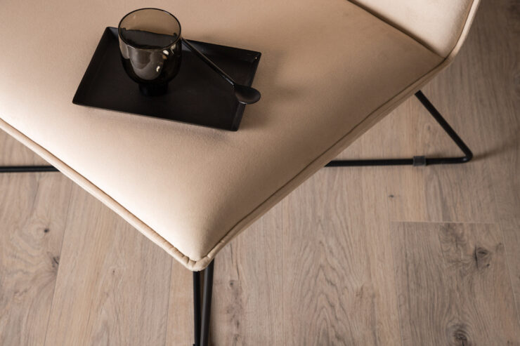 X-lounge – Fauteuil lounge – Beige, Noir – 72 x 83 x 62 cm