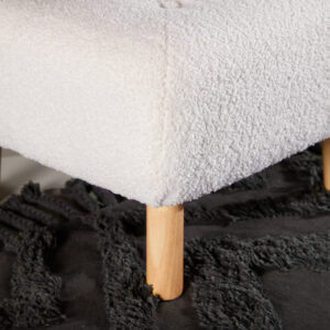 Salina – Ottoman – Naturel, Blanc – 56 x 56 x 41 cm