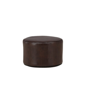 Eastport – Pouf – Marron – ⌀41 cm