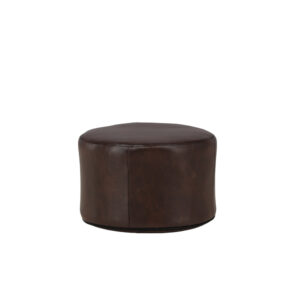 Eastport – Pouf – Marron – ⌀41 cm
