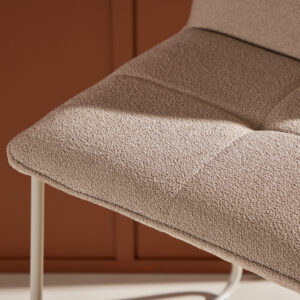 Bisbee – Chaise de bar – Beige – 50 x 85 x 44,7 cm