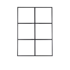 Leif – Industrial Wall – Noir – 2 x 210 x 150 cm
