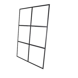 Leif – Industrial Wall – Noir – 2 x 210 x 150 cm