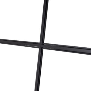 Leif – Industrial Wall – Noir – 2 x 210 x 150 cm