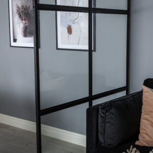 Leif – Industrial Wall – Noir – 2 x 210 x 120 cm
