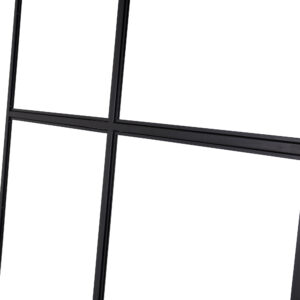 Leif – Industrial Wall – Noir – 2 x 210 x 120 cm