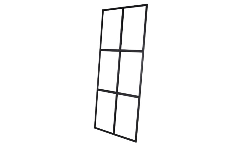 Leif – Industrial Wall – Noir – 4 x 210 x 90 cm