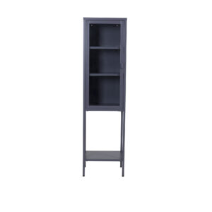 Misha – Meuble de rangement – Gris – 35 x 150 x 41 cm