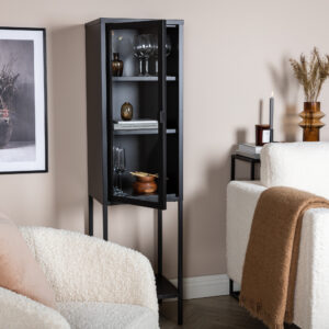 Misha – Meuble de rangement – Noir – 35 x 150 x 41 cm