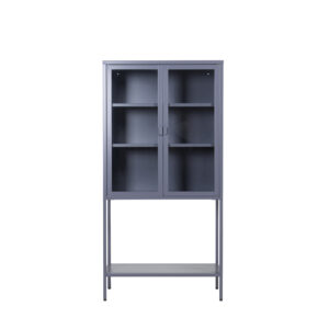 Misha – Meuble de rangement – Gris – 35 x 150 x 75 cm