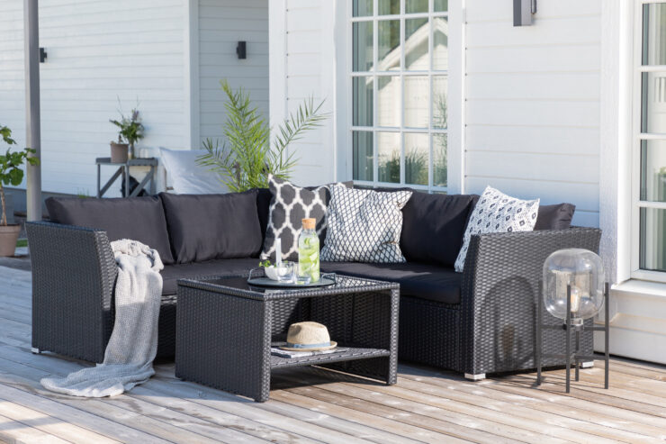 Haiti – Salon d'angle – Noir