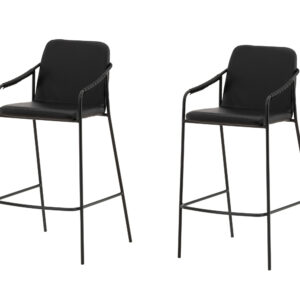 Tvist – Chaise de bar – Noir – 56 x 107 x 55 cm