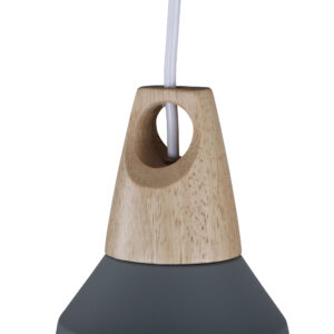 Nao – Suspension – Gris foncé – ⌀16 cm