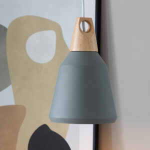 Nao – Suspension – Gris foncé – ⌀16 cm