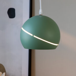 Wei – Suspension – Vert – ⌀18 cm