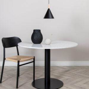 Enif – Suspension – Noir, Naturel – ⌀20 cm
