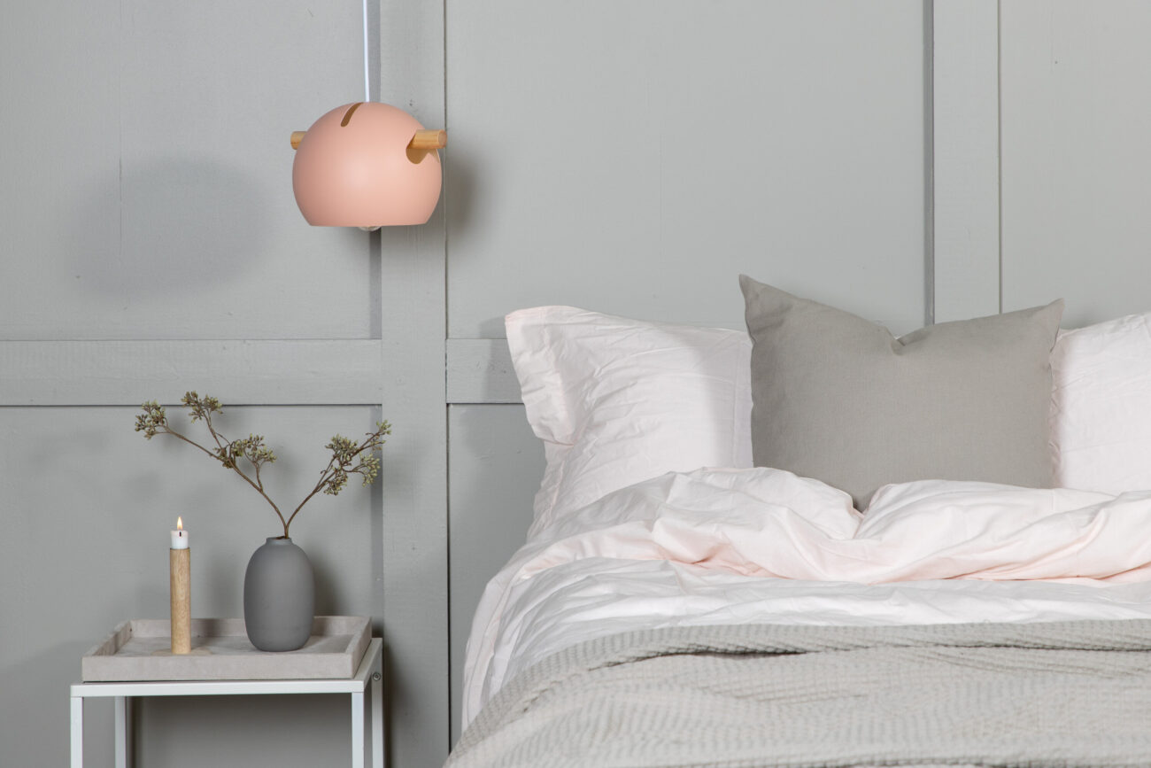 Tubbie – Suspension – Rose poudré – ⌀23 cm
