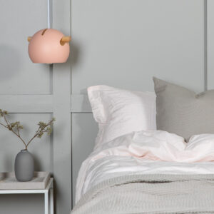 Tubbie – Suspension – Rose poudré – ⌀23 cm