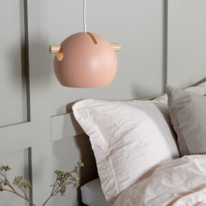 Tubbie – Suspension – Rose poudré – ⌀23 cm