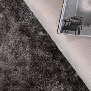 Mattis – Tapis de salon – Gris – 290 x 200 cm