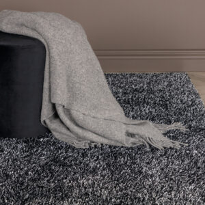 Mattis – Tapis de salon – Anthracite – 290 x 200 cm