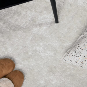 Mattis – Tapis de salon – Blanc – ⌀200 cm