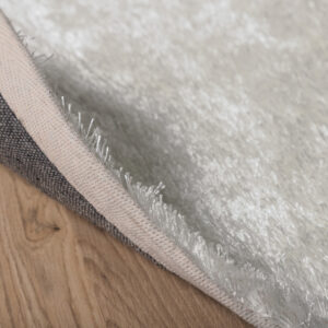 Mattis – Tapis de salon – Blanc – ⌀200 cm