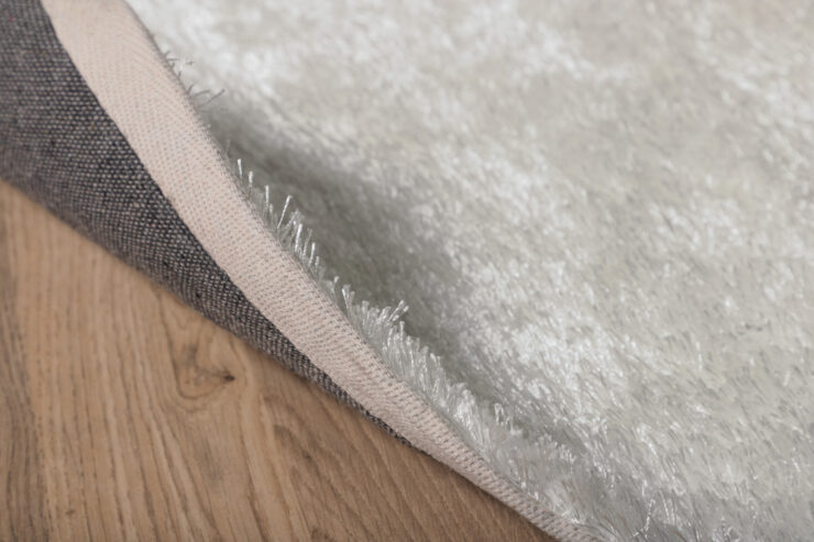 Mattis – Tapis de salon – Blanc – ⌀200 cm
