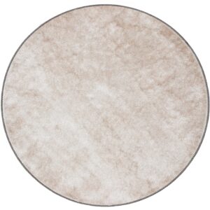 Mattis – Tapis de salon – Beige – ⌀200 cm