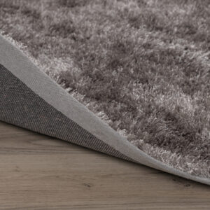 Mattis – Tapis de salon – Gris – ⌀200 cm