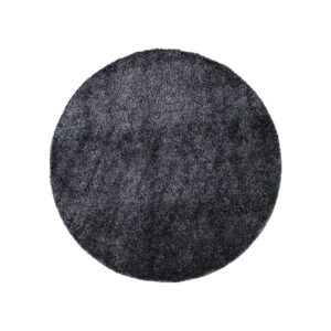 Mattis – Tapis de salon – Anthracite – ⌀200 cm