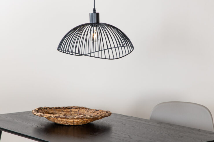 Elsa – Suspension – Noir – 34 x 22 x 40 cm