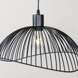 Elsa – Suspension – Noir – 34 x 22 x 40 cm