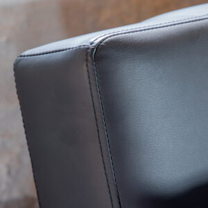 Bodil – Lit pliant – Noir – 87 x 80 x 180 cm