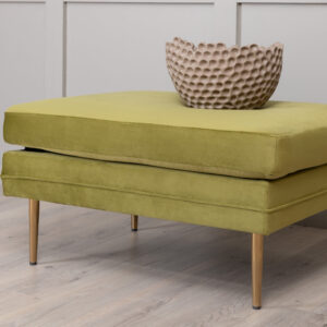 Boom – Ottoman – Doré, Vert – 70 x 49 x 90 cm
