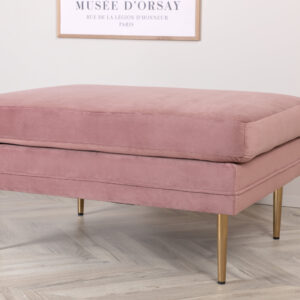 Boom – Ottoman – Doré, Rose – 70 x 49 x 90 cm