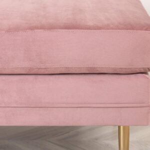 Boom – Ottoman – Doré, Rose – 70 x 49 x 90 cm