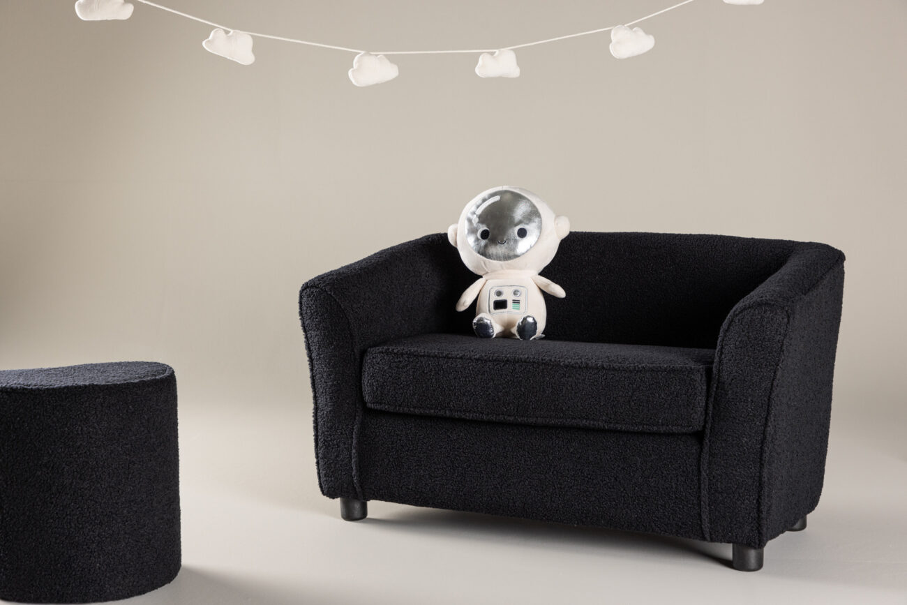 Måna – Kids Sofa – Noir – 61 x 50 x 90 cm