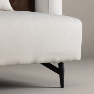 Sofia – Armchair – Beige, Noir – 92 x 82 x 104 cm