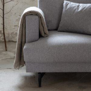 Sofia – Armchair – Noir, Gris – 92 x 82 x 104 cm