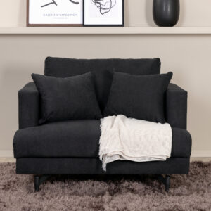 Sofia – Armchair – Noir – 92 x 82 x 104 cm
