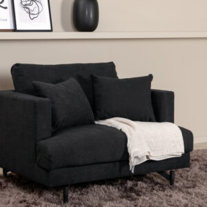 Sofia – Armchair – Noir – 92 x 82 x 104 cm