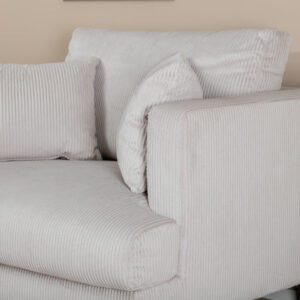 Sofia – Armchair – Beige, Noir – 92 x 82 x 104 cm