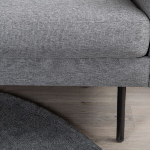 Zoom – Armchair – Noir, Gris – 84 x 80 x 95 cm