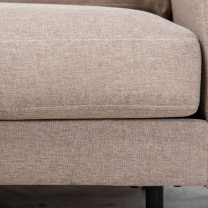 Zoom – Armchair – Beige, Noir – 84 x 80 x 95 cm