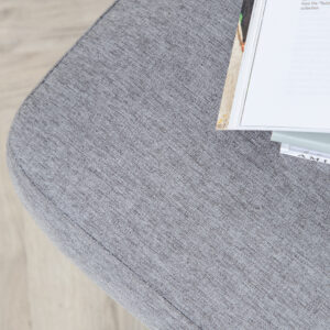 Zoom – Ottoman – Noir, Gris – 64 x 47 x 85 cm