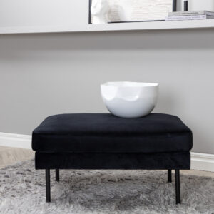Zoom – Ottoman – Noir – 64 x 47 x 85 cm