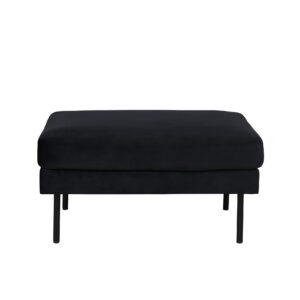 Zoom – Ottoman – Noir – 64 x 47 x 85 cm
