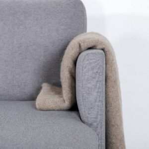 Zoom – Chaise Sofa – Noir, Gris – 154 x 80 x 260 cm