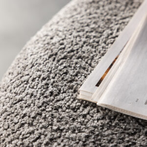 Peg – Pouf – Gris – ⌀46 cm
